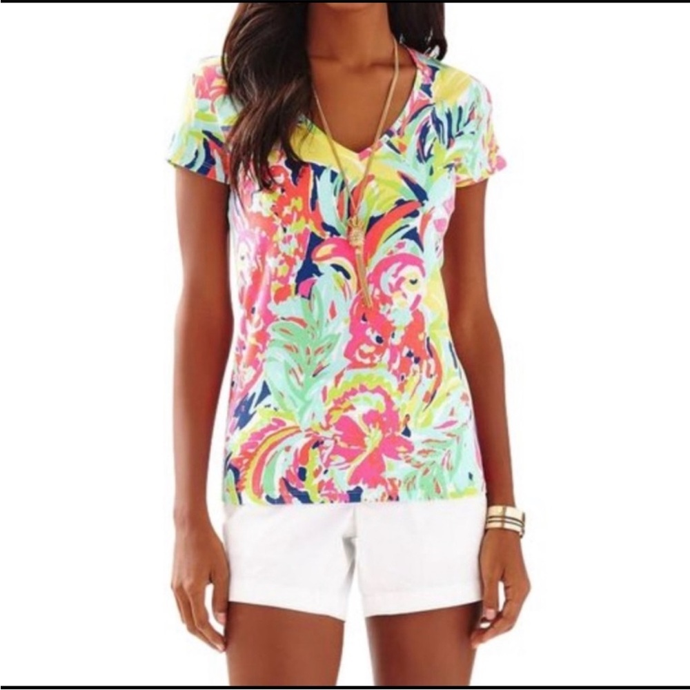 Lilly Pulitzer Michele Top Casa Banana Size XS